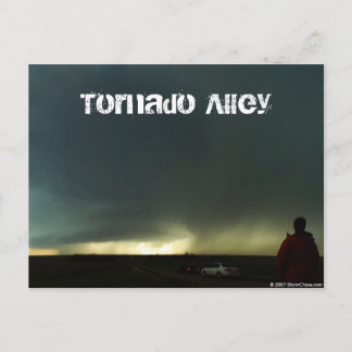 Tornado Alley Post Card Postkarte