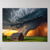 Tornado Alley Poster Print (Vorne)