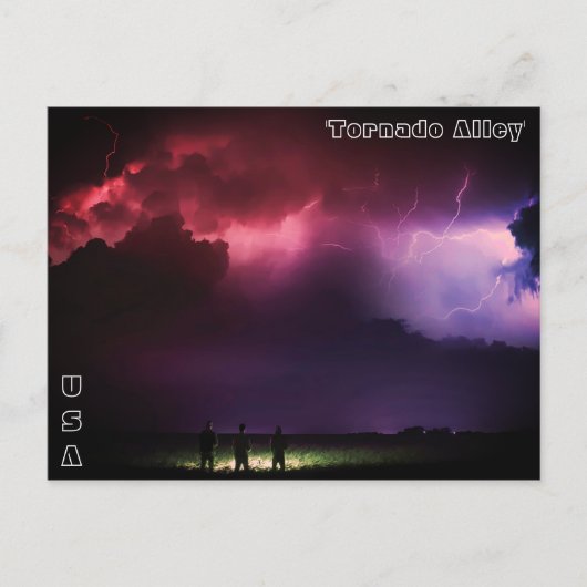 Tornado Alley! Postkarte (Vorderseite)