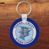 Tornado Alley Storm Chaser Schlüsselanhänger (Vorderseite)