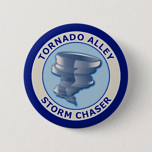 Tornado-Alley-Sturm-Geleitboot Button (Vorderseite)