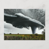 Tornado Art Postkarte (Vorderseite)