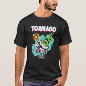 Tornado Beer Drinking Tornado Rotation Beer Funny T-Shirt (Vorderseite)