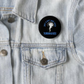 Tornado Birthday Boy Storm Chaser Boys Kinder Weav Button (Beispiel)