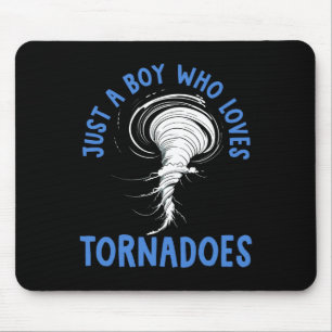 Tornado Birthday Boy Storm Chaser Boys Kinder Weav Mousepad