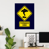 Tornado Crossing Poster (Heimbüro)