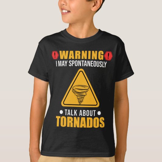 Tornado Funny Meteorologe Weather Watcher T-Shirt (Vorderseite)