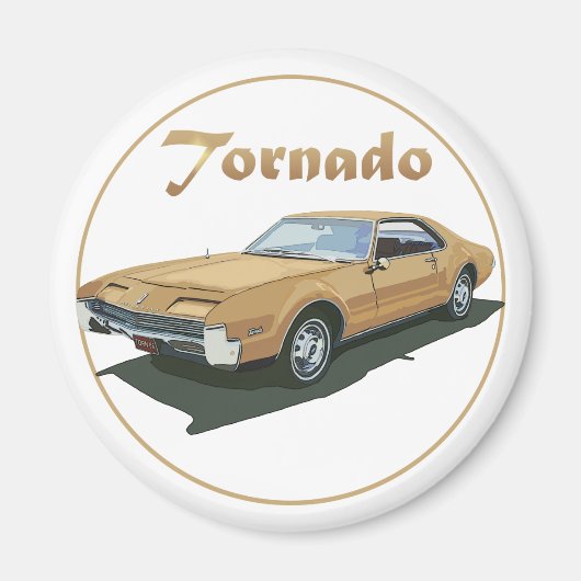 Tornado Gold Magnet (Vorne)