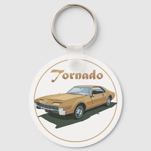Tornado Gold Schlüsselanhänger (Vorderseite)