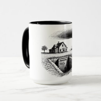Tornado House Cellar mit Kreuz Tasse