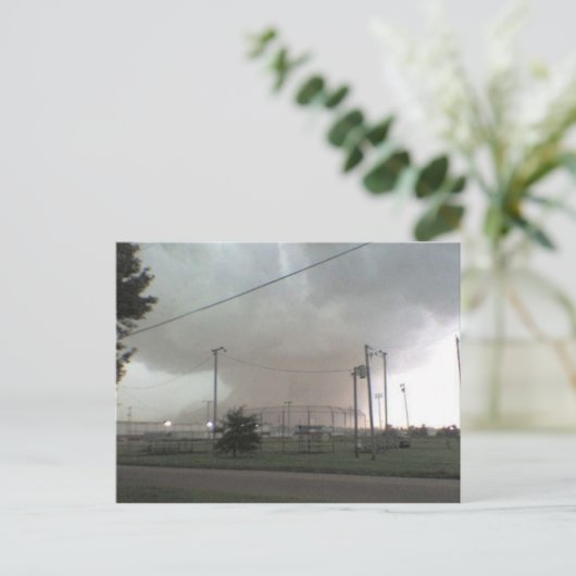 Tornado in Arkansas Postcard Postkarte (Stehend Vorderseite)