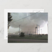 Tornado in Arkansas Postcard Postkarte (Vorne/Hinten)