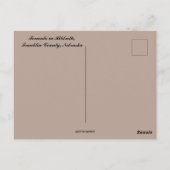 Tornado in Hildreth Franklin Landkreis Nebraska Postkarte (Rückseite)