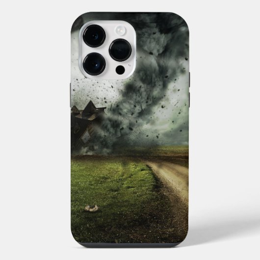 Tornado iPhone Hülle (Rückseite)