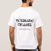 Tornado-Jäger - das Weise Dorthy gehen tat T-Shirt (Rückseite)