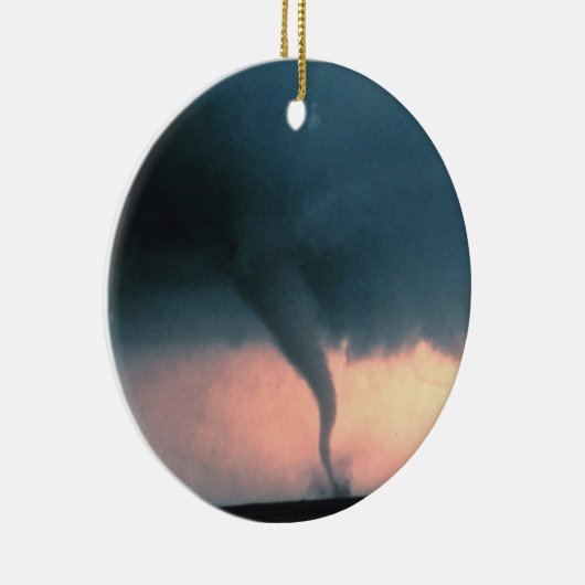 Tornado Keramik Ornament (Rechts)