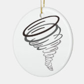 Tornado Keramik Ornament (Links)