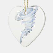 Tornado Keramikornament (Links)