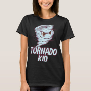 Tornado Kid Weather Storm Forecaster Meteorologe T-Shirt