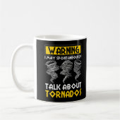 Tornado Meteorologe Weather Forecaster Kaffeetasse (Links)