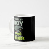 Tornado Meteorologe Weather Watcher Kaffeetasse (Vorderseite Links)