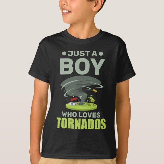 Tornado Meteorologe Weather Watcher T-Shirt (Vorderseite)