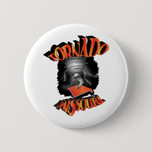 Tornado Missouri Button (Vorderseite)