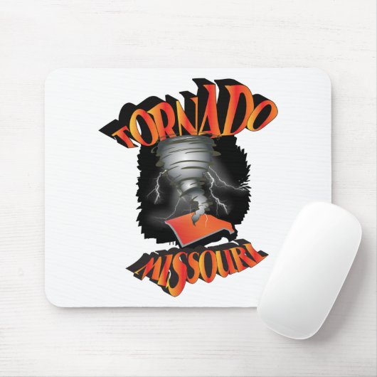 Tornado Missouri Mousepad (Mit Mouse)