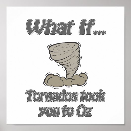 Tornado nach Oz Poster (Vorne)