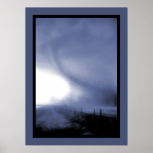 Tornado nahe Cordell, Oklahoma Poster