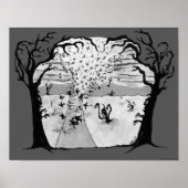 "Tornado of Crows" Poster (kein Text) (Vorne)