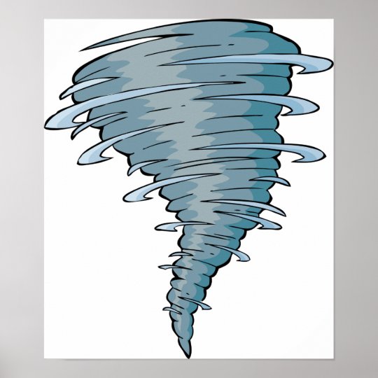 Tornado Plakat Poster Zazzle De