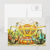 Tornado Postkarte (Vorne/Hinten)