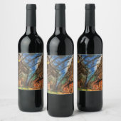 Tornado Rage Wine Label Weinetikett (Flaschen)