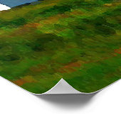 Tornado Red Barn Storm Extreme Wetter Poster (Ecke)