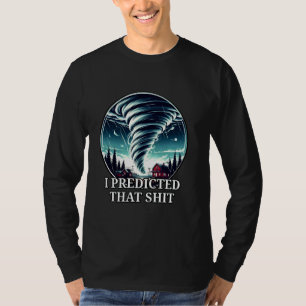 Tornado Storm Chaser Erfolg vorhergesagt, dass Wet T-Shirt