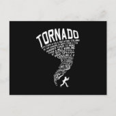 Tornado Storm Chaser Hurricane Wind Weather Gift Postkarte (Vorderseite)