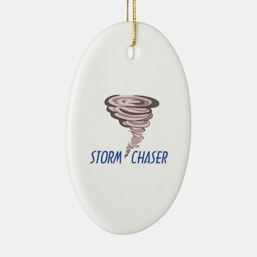 TORNADO STORM CHASER KERAMIK ORNAMENT (Rechts)
