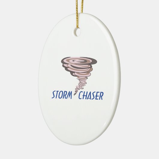 TORNADO STORM CHASER KERAMIK ORNAMENT (Links)