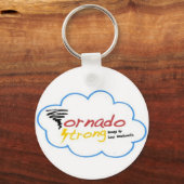 Tornado Strong-Logo-Schlüsselanhänger Schlüsselanhänger (Vorderseite)