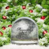 Tornado-Sturm zerstörendes Haus Schneekugeln (Weihnachten)