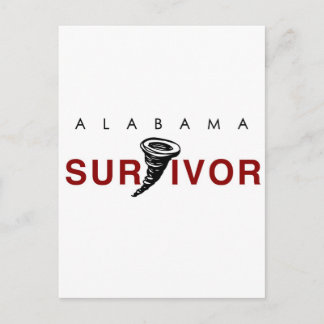 Tornado Survivor Postkarte