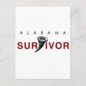 Tornado Survivor Postkarte (Vorderseite)