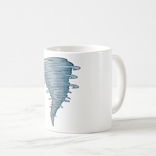 Tornado-Tasse Kaffeetasse (VorderseiteRechts)