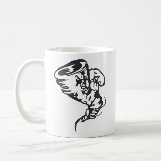 Tornado-Tasse Kaffeetasse (Links)