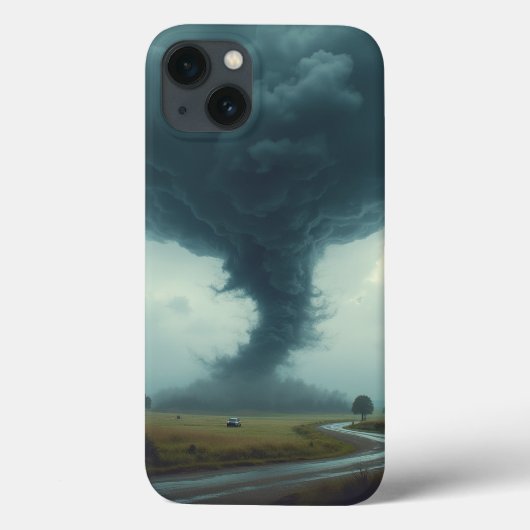 Tornado-Telefonzelle Case-Mate iPhone Hülle (Rückseite)
