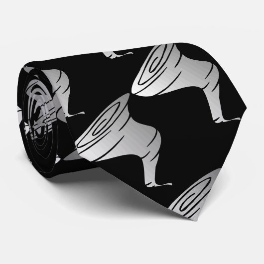 Tornado Twister Chaser Schweres Wettermeteorologie Krawatte (Gerollt)