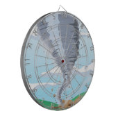 Tornado Twister Dartscheibe (Vorderseite Links)