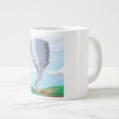 Tornado Twister Jumbo-Tasse (Vorderseite Rechts)