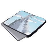 Tornado Twister Laptopschutzhülle (Vorne Knopf)